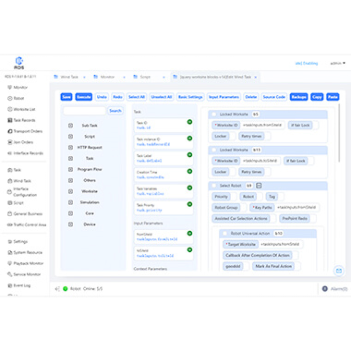 SEER Robotics RDS: Robot Management System (rds)