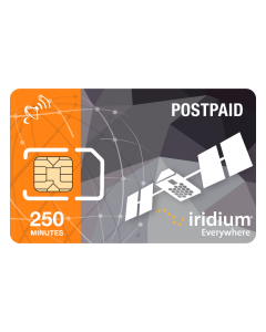 خطة Iridium Phone القياسية الشهرية مع 250 دقيقة ورسائل نصية مجانية غير محدودة